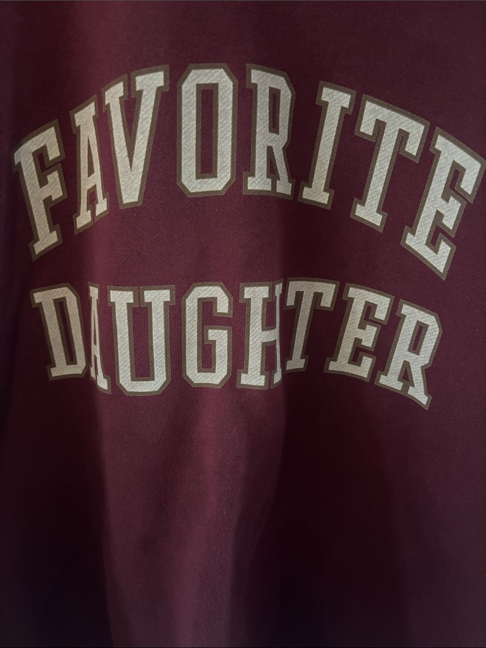 Favorite Daughter Maroon crewneck - Picture 2 of 5